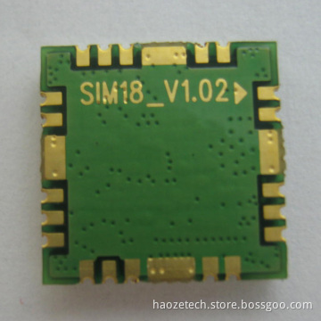 Simcom Sirf Chipset Small Size Hot Sale GPS Modules SIM18 SMT Package Single Working